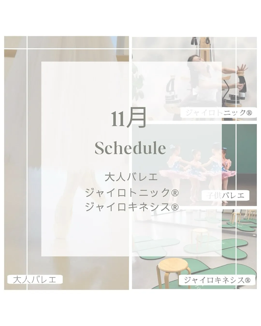 [11月スケジュール]